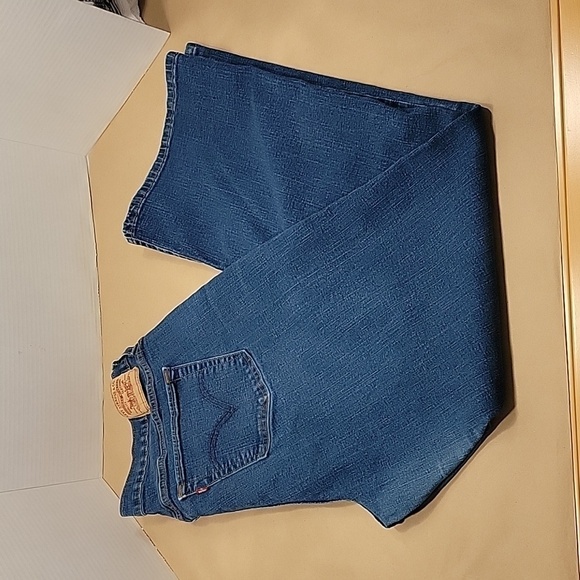 Levi's 512 Perfectly Slimming Bootcut Jeans, Size 22W M - Picture 1 of 12